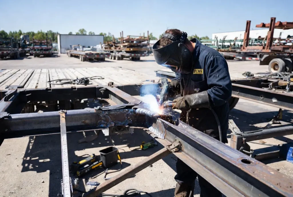 3 Trailer Frame Repair Welding” Subsection